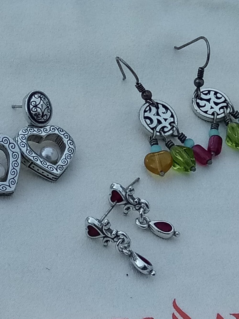 Lot of 3 Brighton earrings - Picture 2 of 5